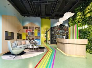 合肥藝術教育機構裝修設計效果 童年童畫